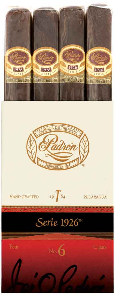 Padrón 1926 Serie No 6 4 pack open