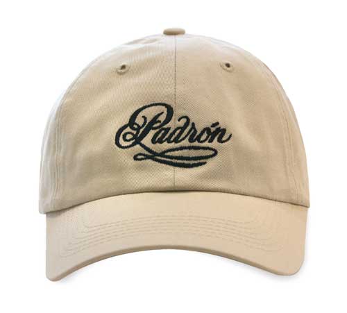 Padrón Tan Hat front embroidery