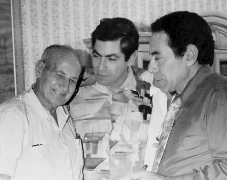 Vintage photo of José O., Rodolfo & Francisco Padrón in 1978