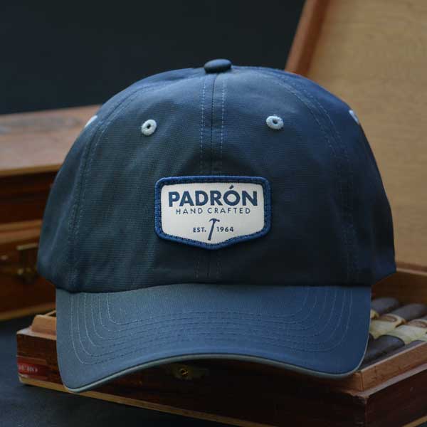 Padrón Badge Hat in Navy - Front View