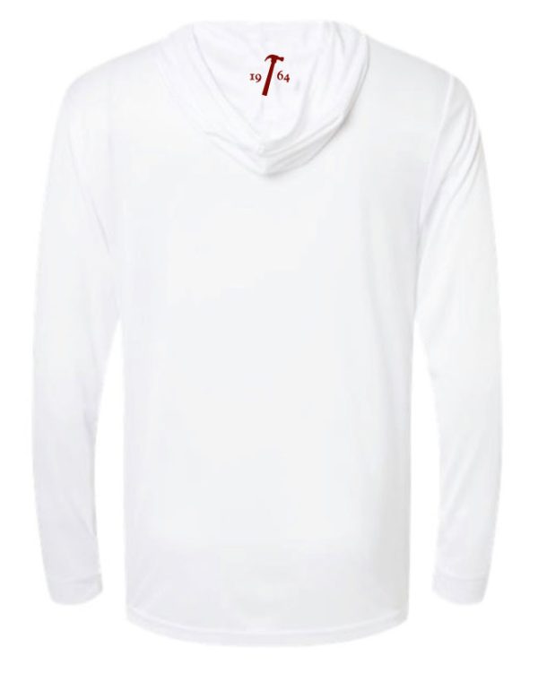 Padron - Fishing Shirt White Hooded back