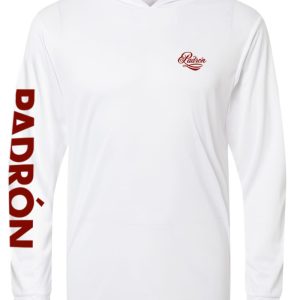 Padrón - Fishing Shirt White Hooded Front