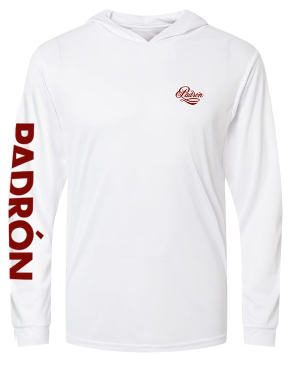 Padrón - Fishing Shirt White Hooded Front
