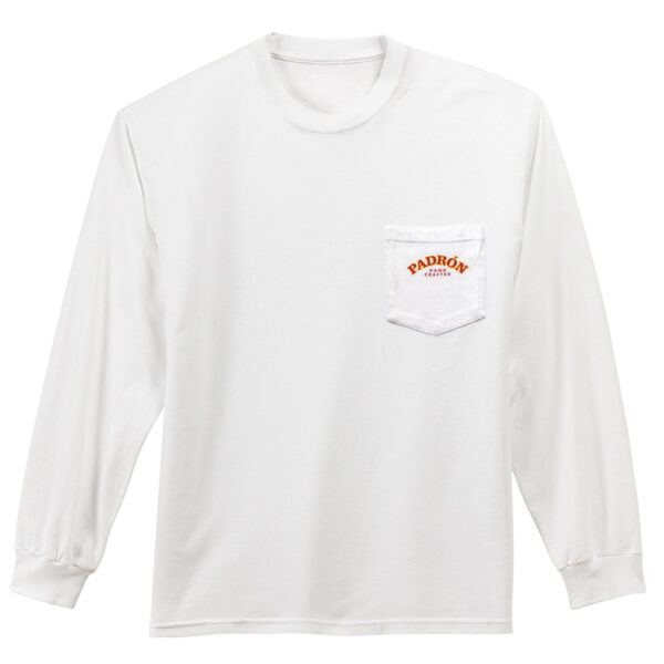 Padrón vintage long sleeve T shirt - front pocket logo