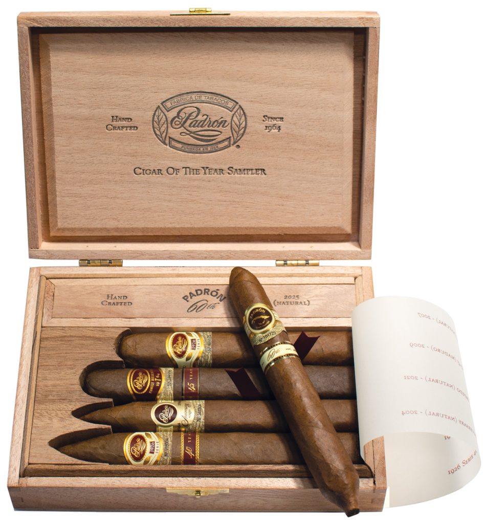 Padron's 2026 Cigar Aficionado Cigar of the Year Sampler
